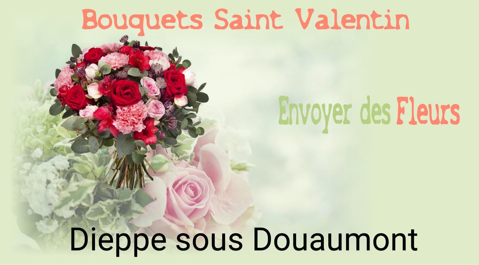 Roses de Saint-Valentin livrées à Dieppe-sous-Douaumont